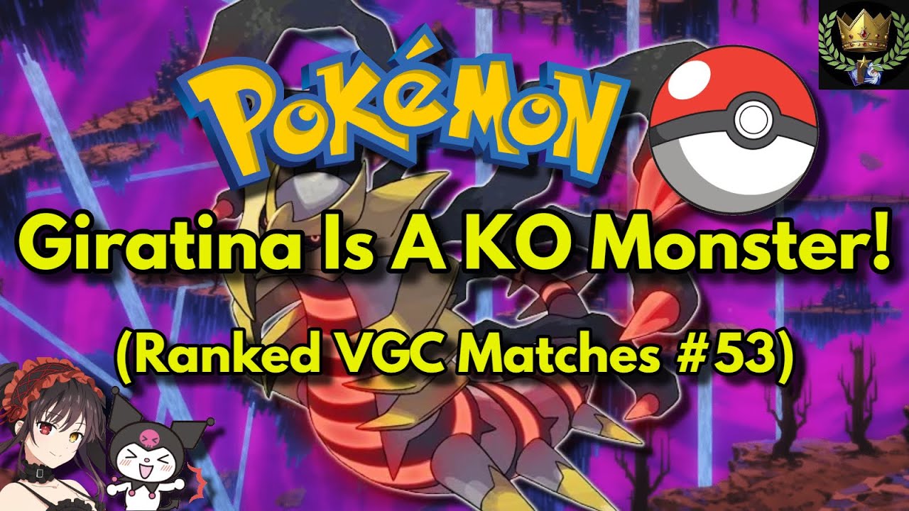 ГИРАТИНА — МОНСТР, КОТОРЫЙ НОКАУНТИТ ОДНИМ УДАРОМ!!! (Рейтинг матчей #pokemonvgc №53) #pokemon #p...