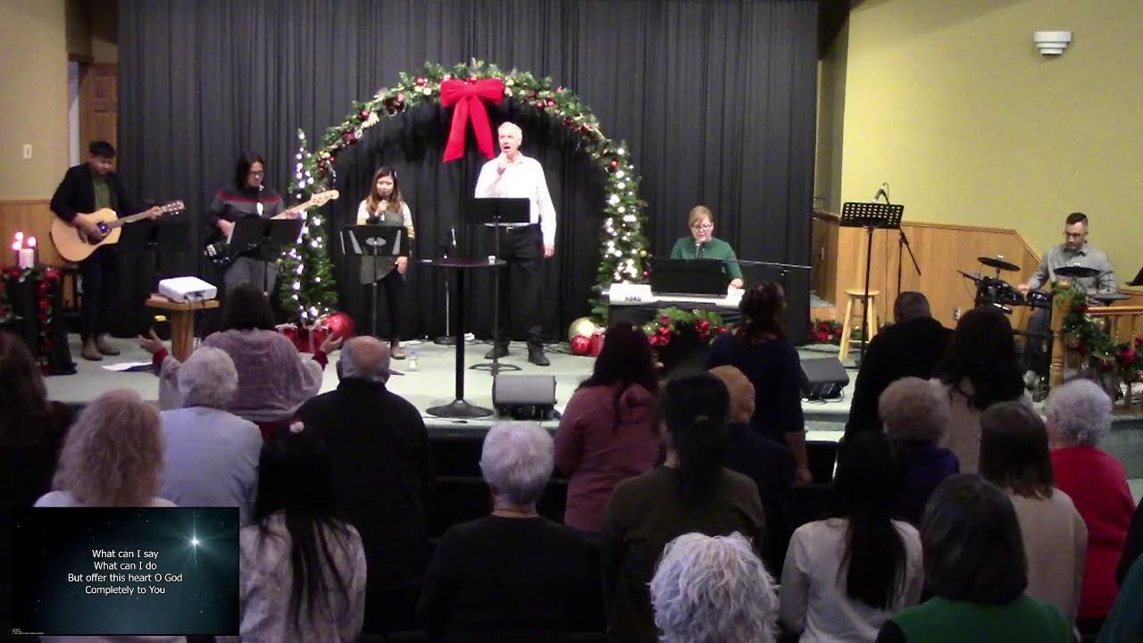 December 14, 2025 -- Sherwood Christian Church Worship Service