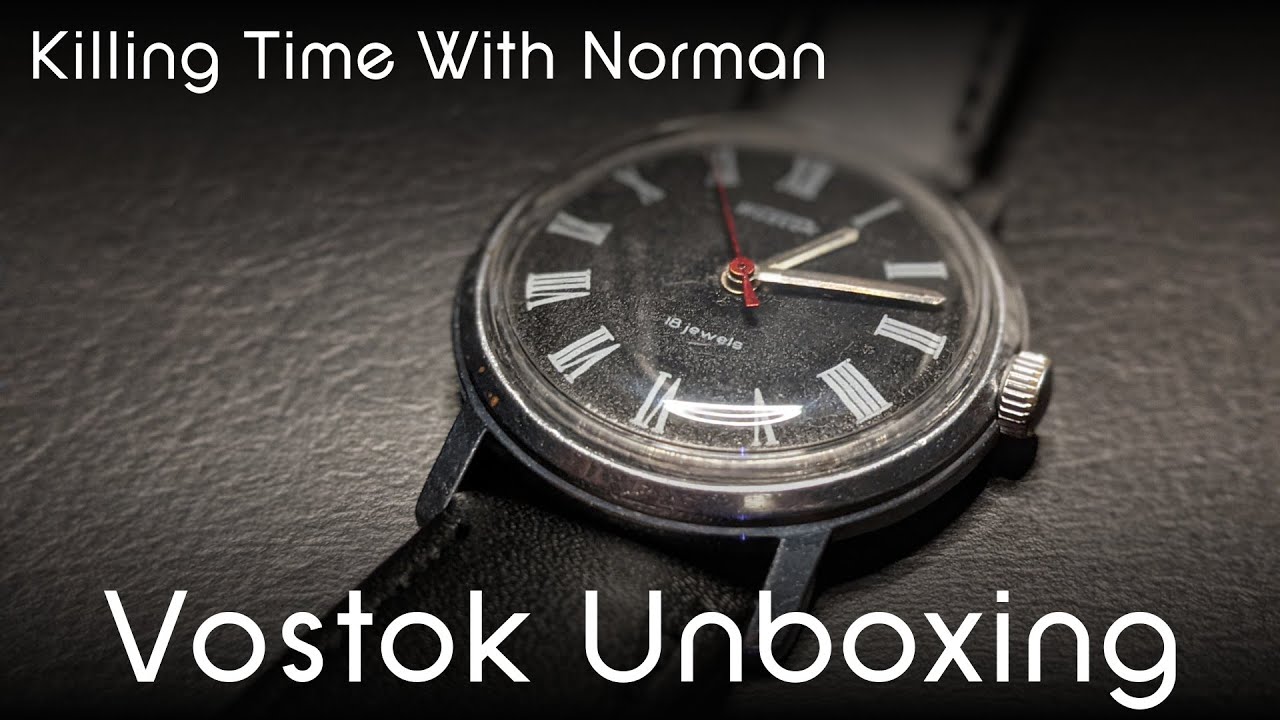 $40 Vintage Russian Watch - Vostok? Unboxing and Reaction