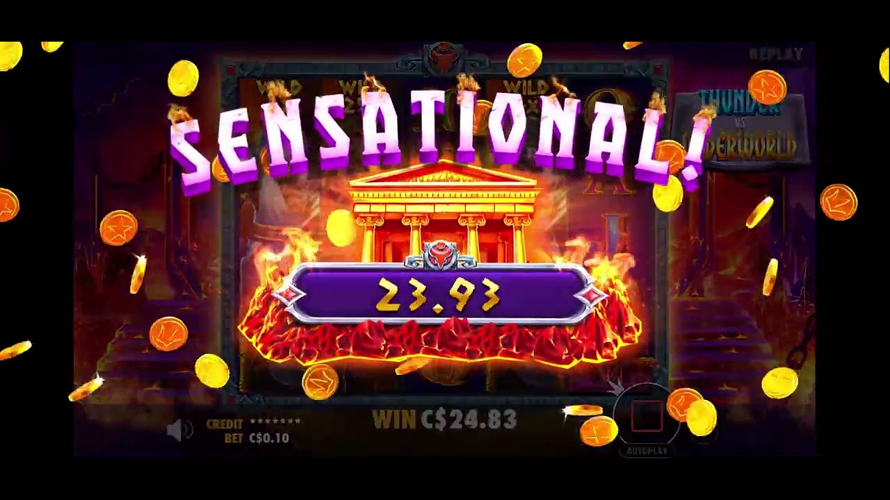 thunder vs underworld slot low stakes big win #1(6581x)