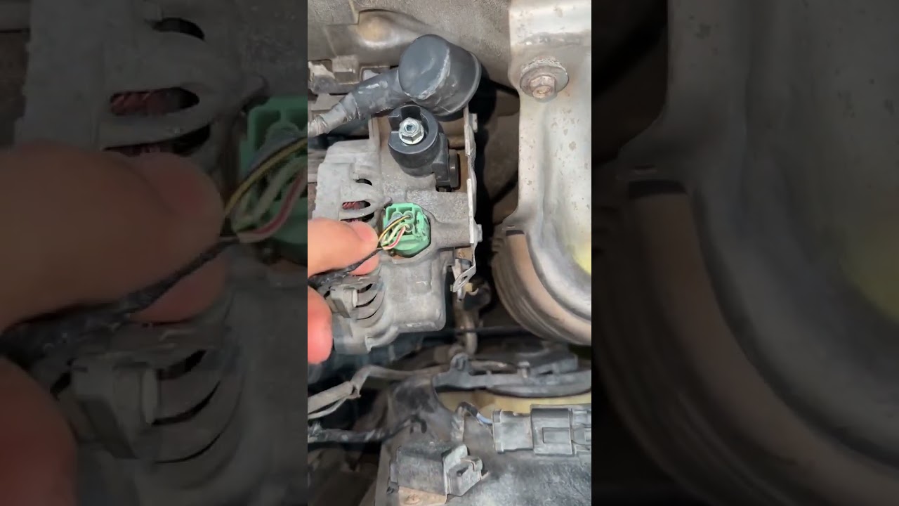 Honda civic Alternator Wiring Daigram