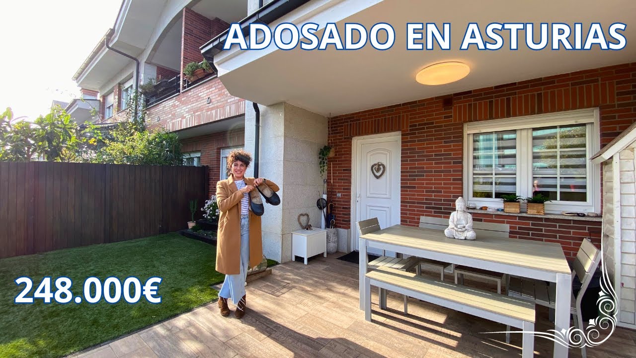 VENDIDO!!CHALET ADOSADO EN VENTA EN CORVERA, ASTURIAS, CON JARDÍN Y GARAJE.*248.000€*🏡🏡#asturias