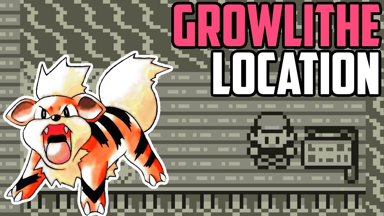 Как поймать Гроулитха &mdash; Pok&eacute;mon Red & Blue