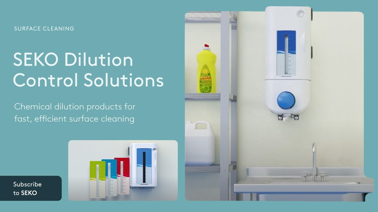 SEKO Dilution Control Solutions for Surface Cleaning | SekureDose | ProMax | SekureMax