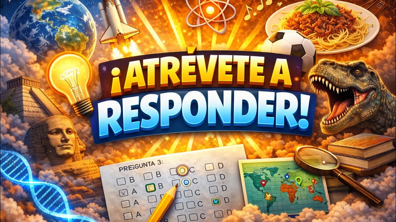 Quiz de conocimiento general - ¡Intenta acertar todas!
