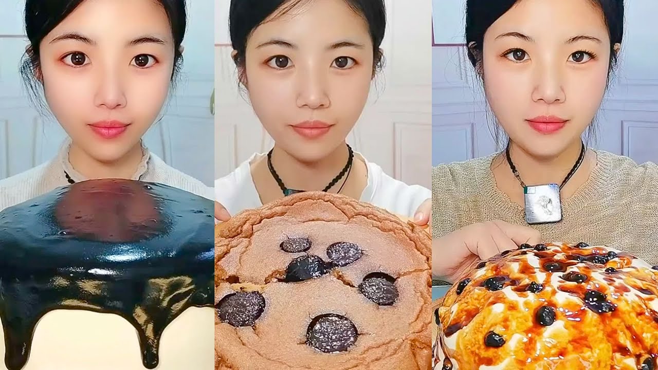 Homemade Cake and Brownie Eating Show | Calm Dessert Mukbang #40