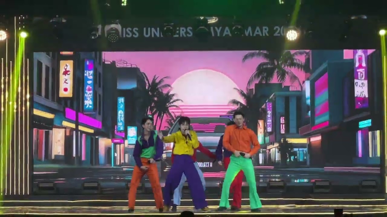 Project K - ပွမ်ပွမ်မြည်တဲ့ အသည်းလေး (Live Performance) [FanCam]