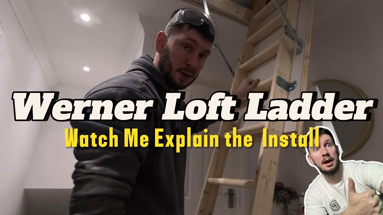 Werner Loft Ladder Install Explained