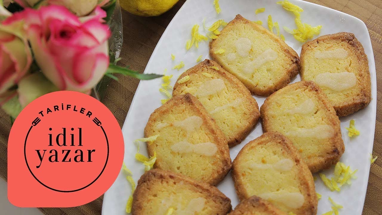 Limonlu Kurabiye Tarifi - İdil Yazar - Yemek Tarifi