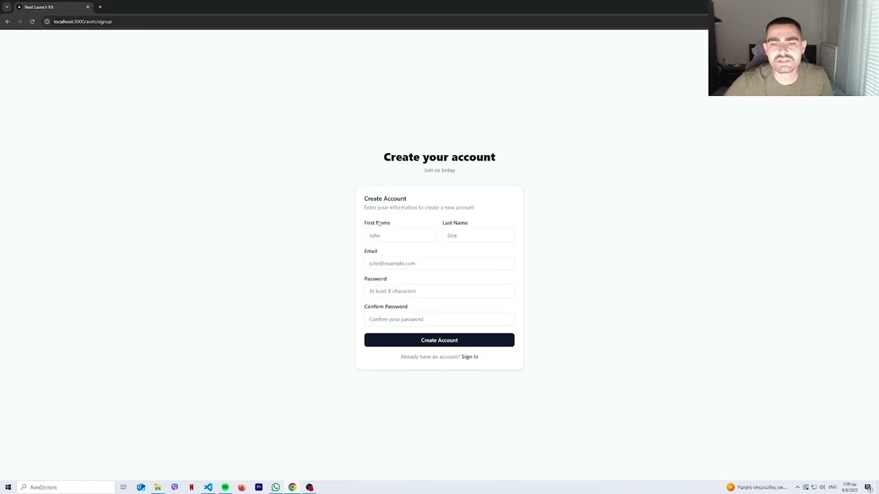 Next.js authentication με NextAuth.js & middleware