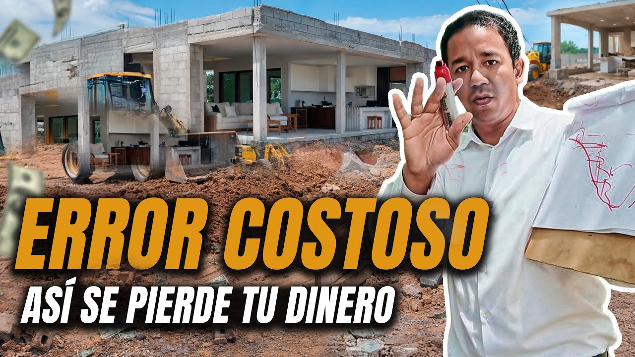 🔴Error Costoso: Mira Como Se Pierde tu Dinero (Bajar El Costo) | Arquitecto Calderón