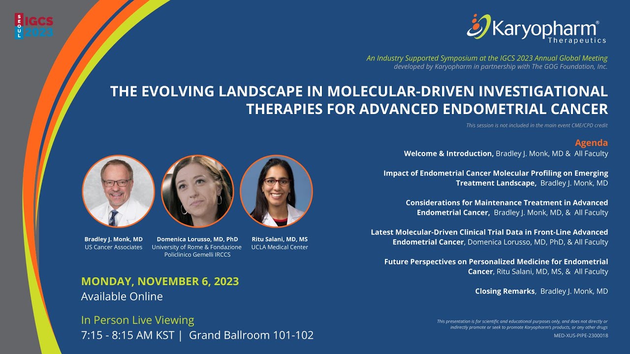 The Evolving Landscape in Molecular-Driven Investigational Therapies for Advanced Endometrial Cancer