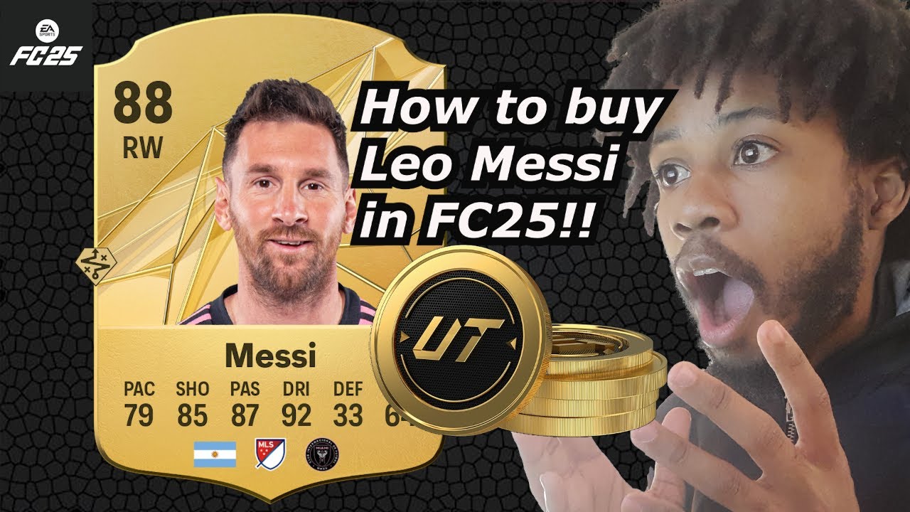 Watch me buy Leo Messi in FC25!!