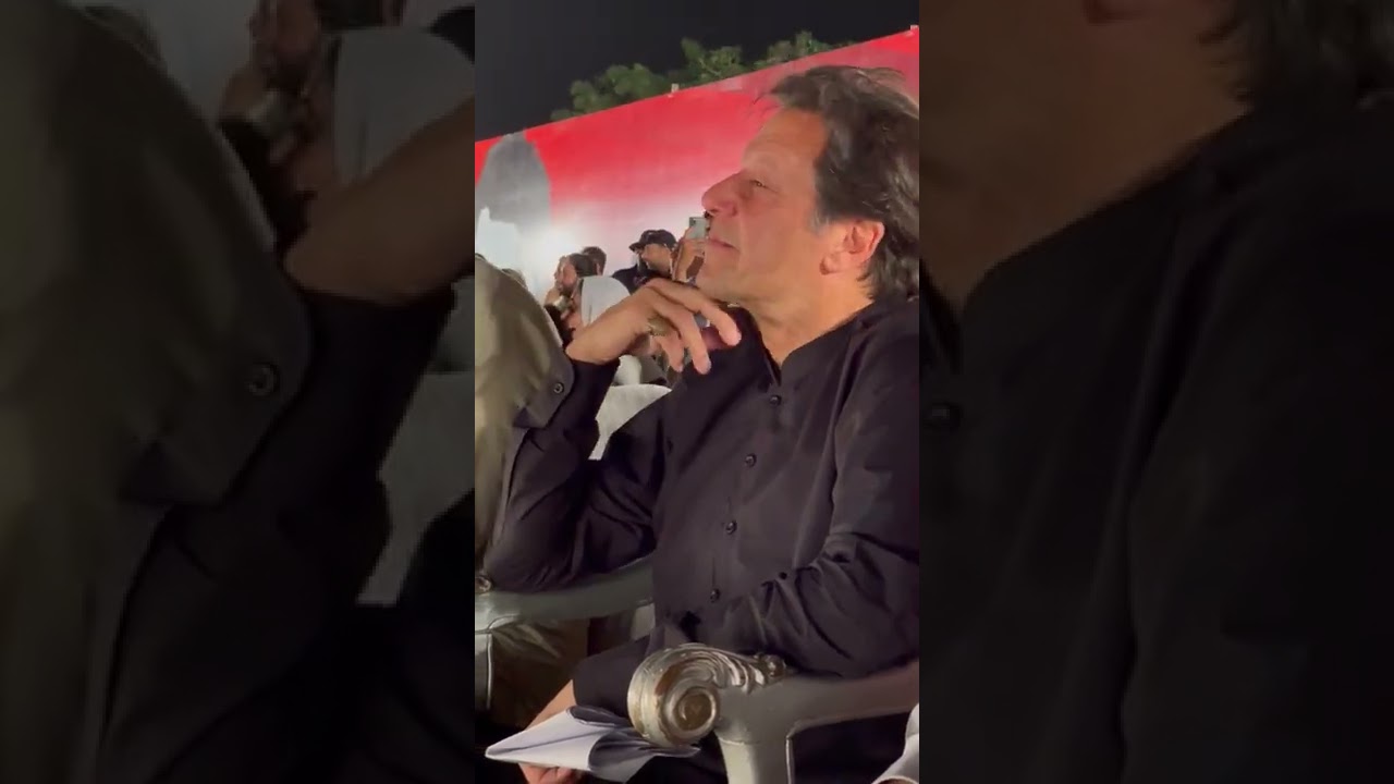 Chairman Imran Khan at Jhelum Jalsa