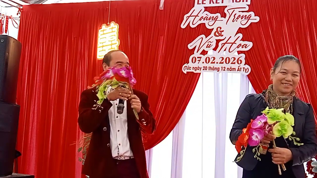Mã nhong nông niên trung quốc hát đối đáp đám cưới con trai hoàng yên rất hay mọi người cùng nghe 