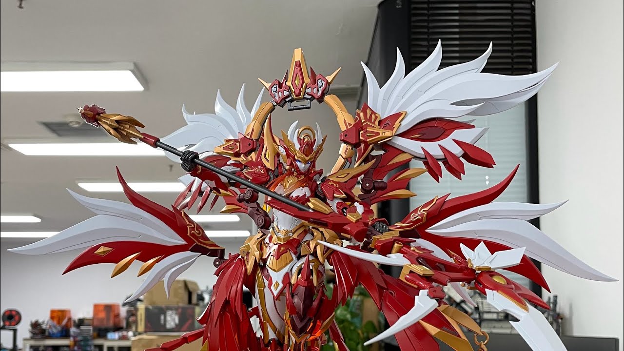 Unbox mô hình Chu Tước CangDao (Metal Build Cang Dao 1/72 CD-03 Rosefinch Zhuque)