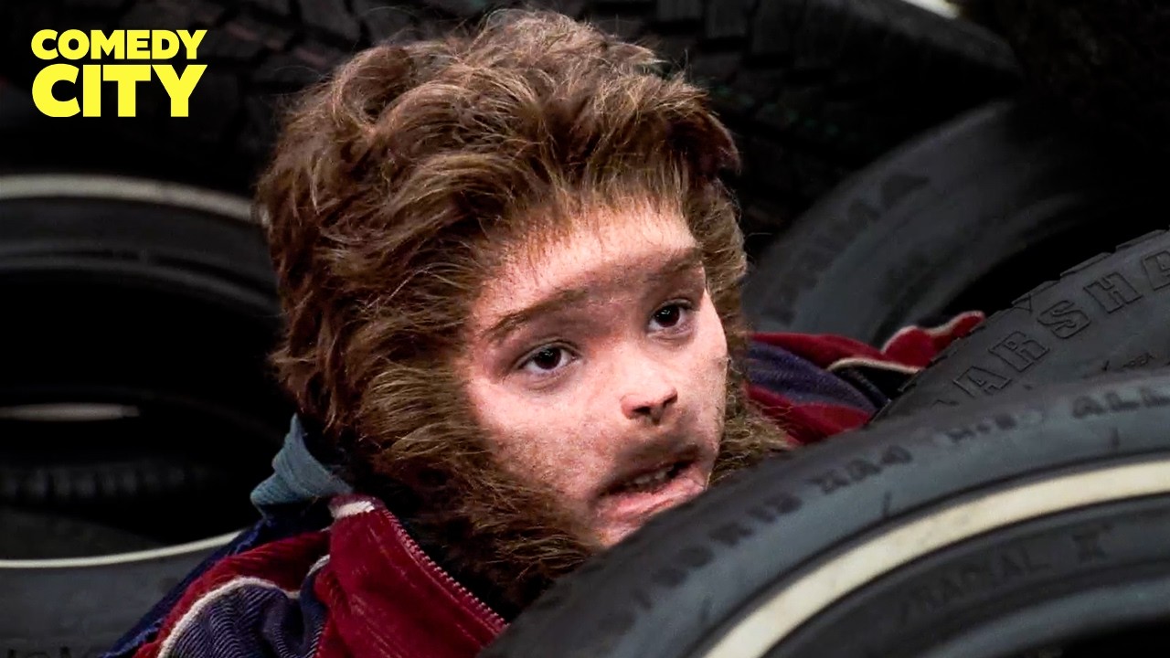 Peter Turns Into a Monkey | Jumanji (Robin Williams, Bradley Pierce)