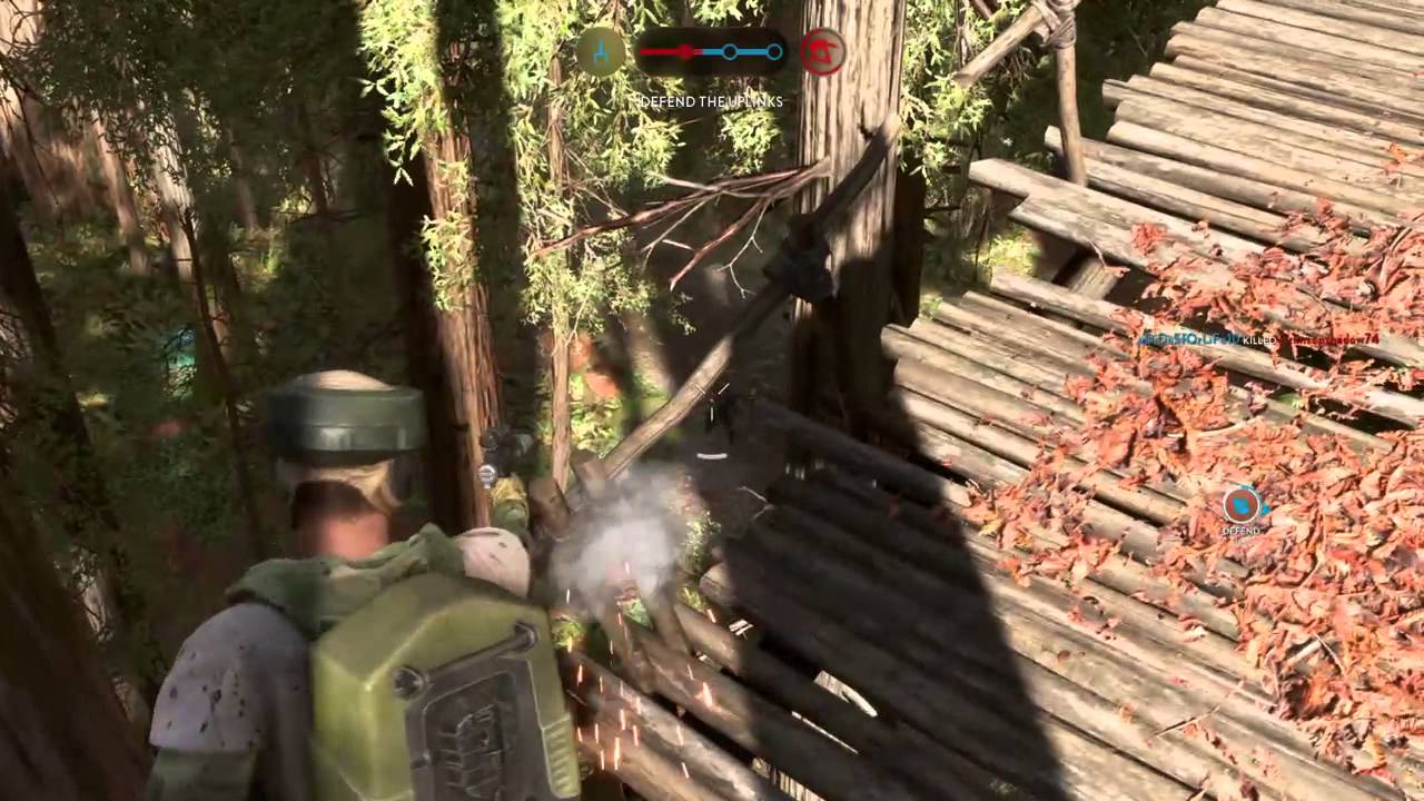 STAR WARS Battlefront, Walker assault on Endor