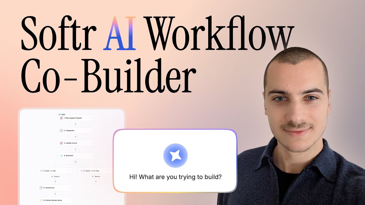 AI Workflow Co-Builder: New Prompt to Automation Feature by Softr