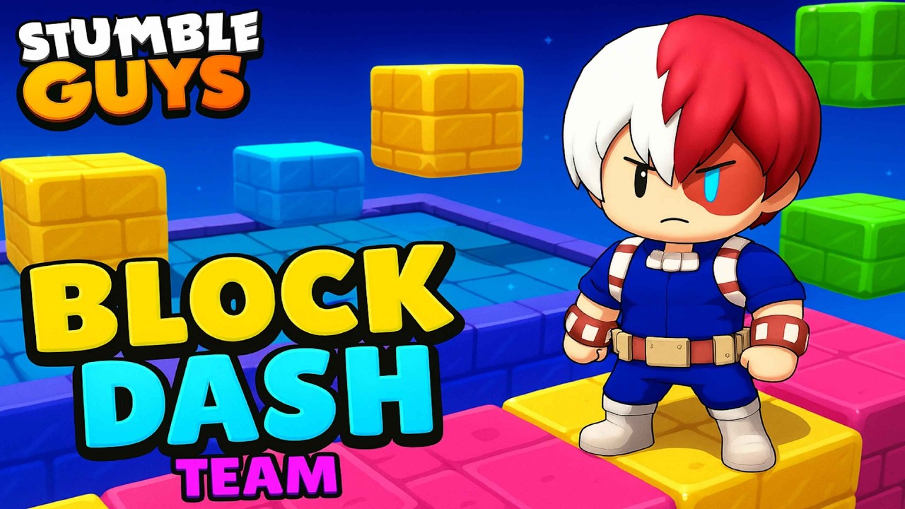 🔴 Live Stumble Guys | Playing Unlimited Block Dash Team| Live S20/04 #StumbleGuys #stumbleguyslive