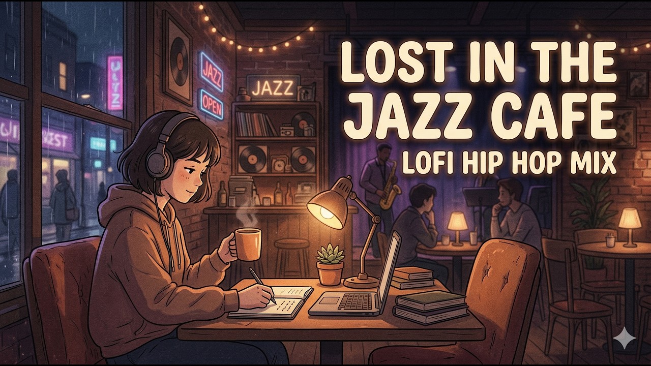 Lost in the jazz cafe lofi hip hop mix