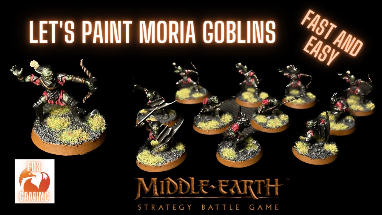Как нарисовать гоблинов Мории (простой урок рисования) #mesbg #paintingtutorial #moriagoblin