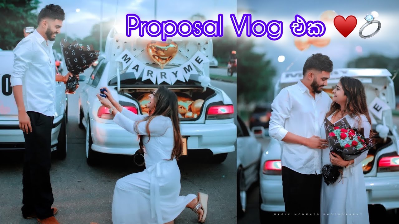 චූටිට කරපු Proposal එක ♥️💍 | හැමෝම එකතු වෙලා කොහොමද මේක කළේ | Anjali Rajkumar Vlogs