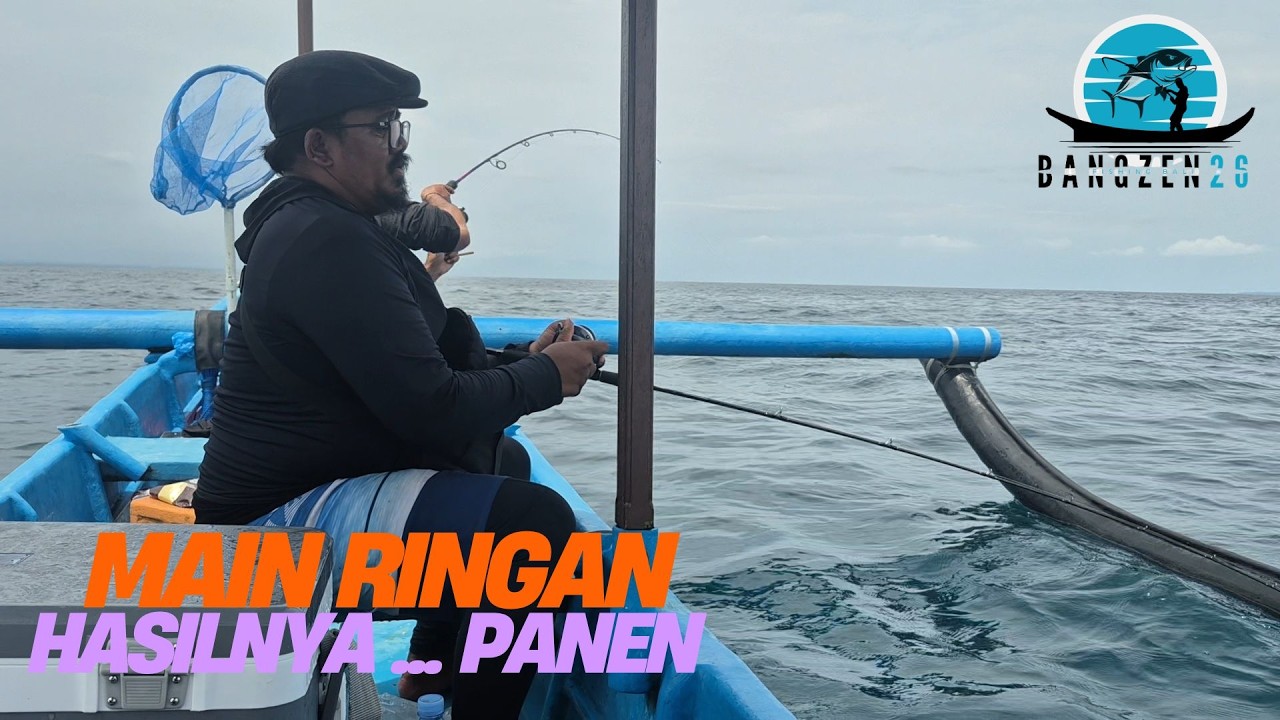 BERKAH IMLEK.. CUACA BAGUS.. HASIL BAGUS !! MAIN KEDALAMAN 30M DAPET IKAN SEBANYAK INI...