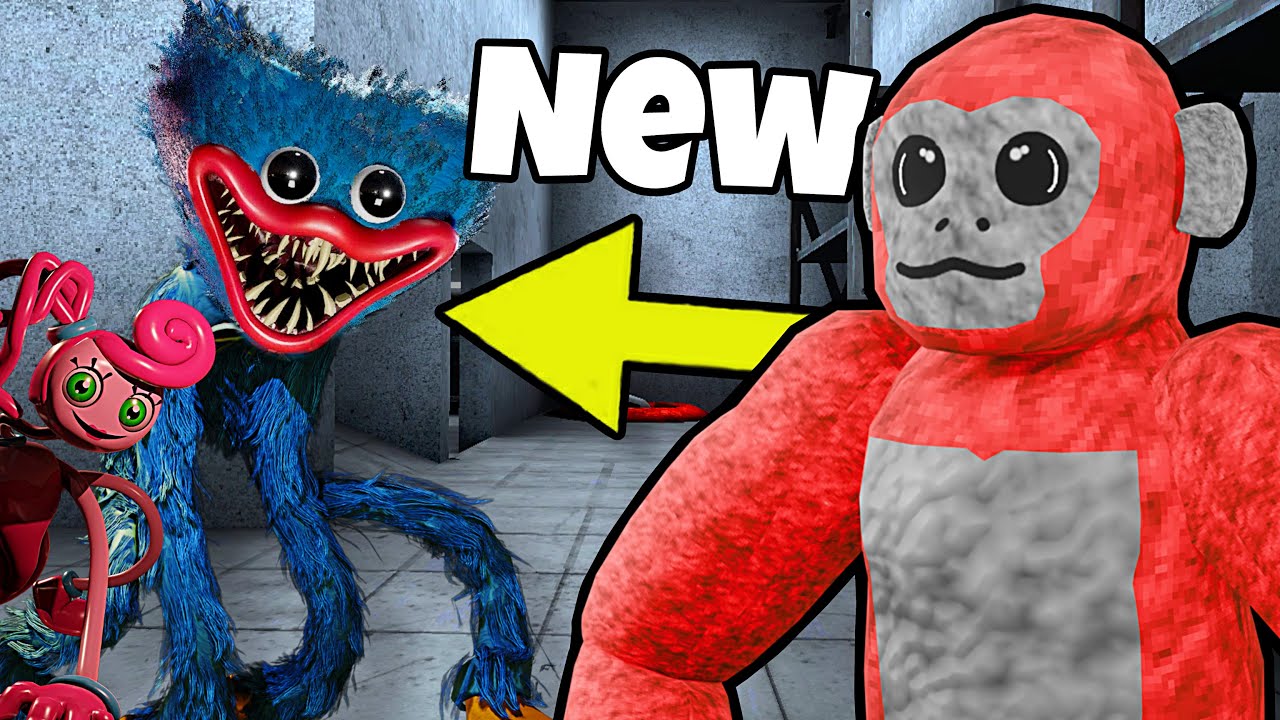 We Found HUGGY WUGGY At 3AM in Scary Baboon...