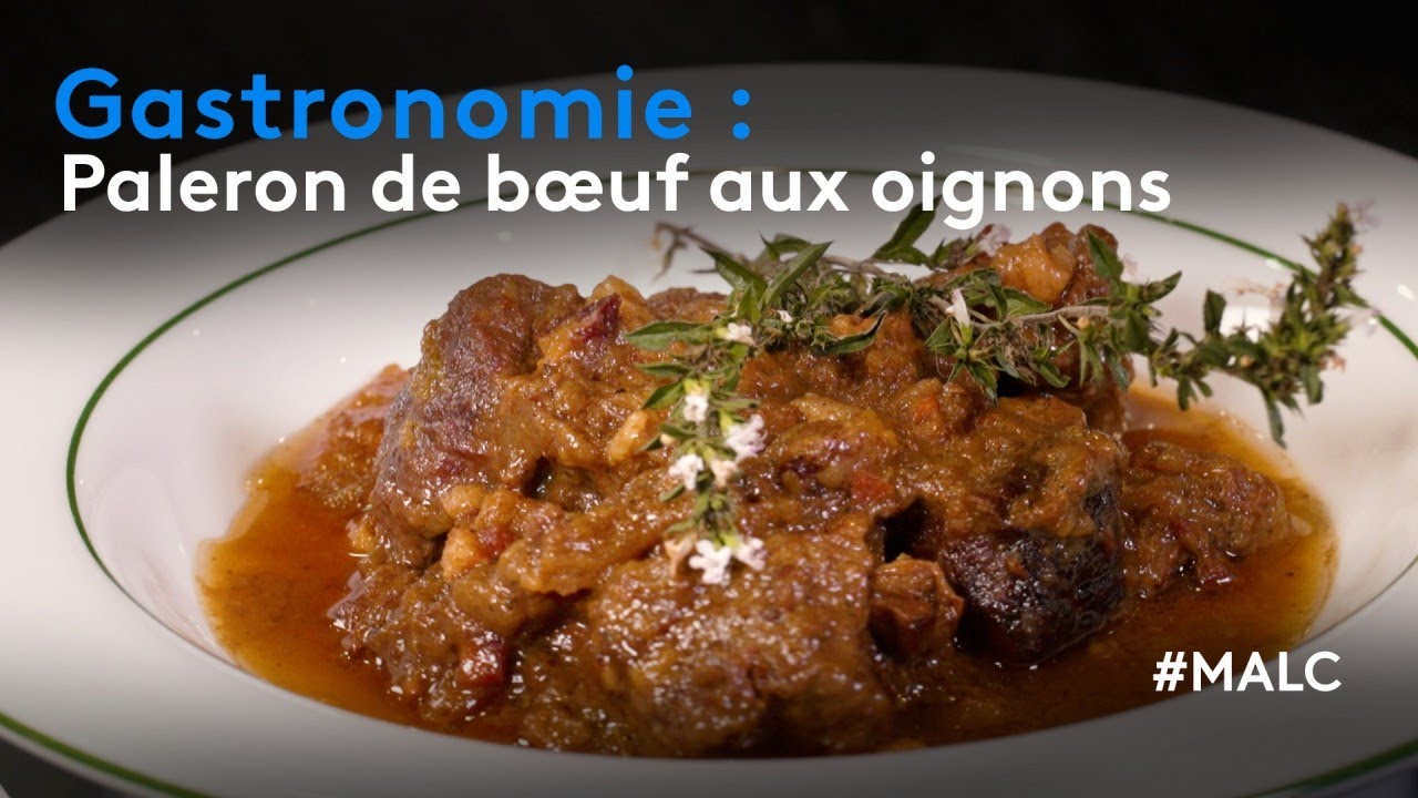 Gastronomie : paleron de boeuf aux oignons