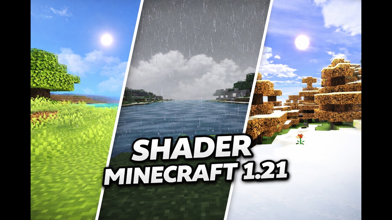 TOP 2 BEST SHADERS Minecraft Bedrock 1.21+ NO LAG dan NO PASSWORD SUPPORT ANDROID