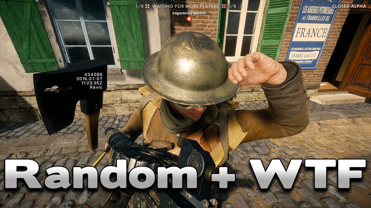 Battlefield 1 Random + WTF Closed Alpha