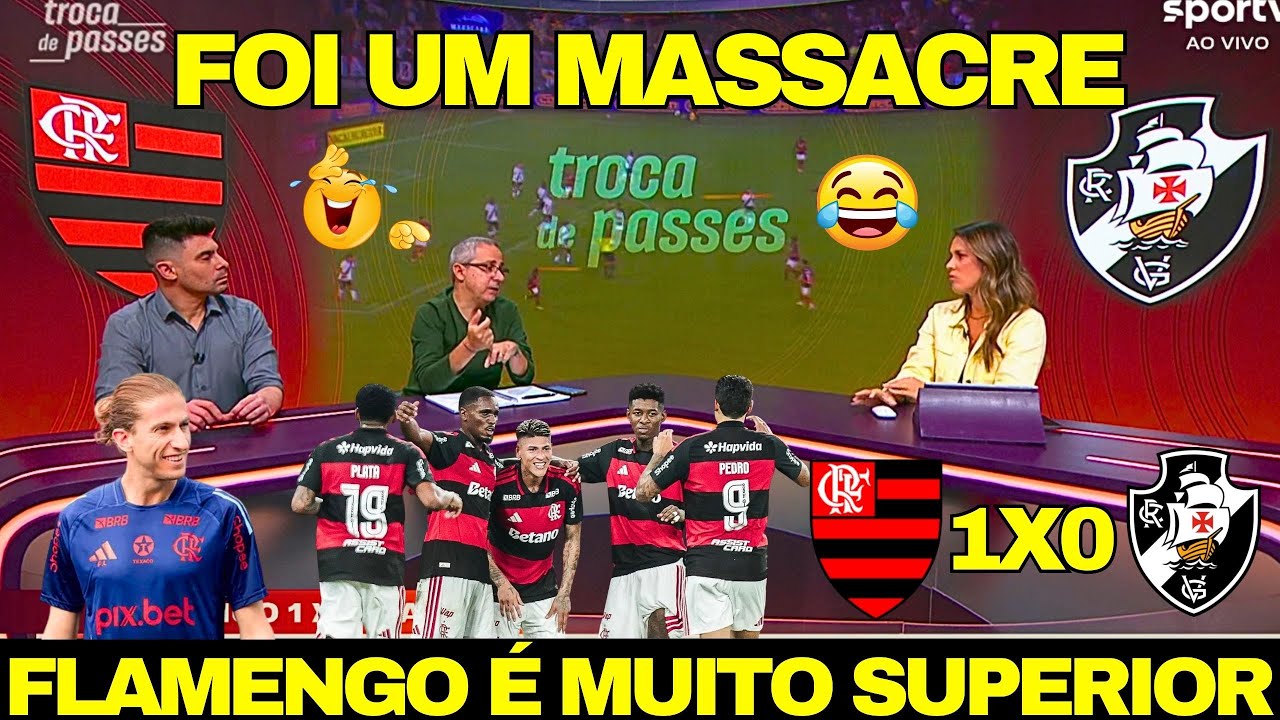 IMPRENSA ESPORTIVA SE RENDE AO MENGÃO APÓS VITÓRIA SOBRE O VASCO!!
