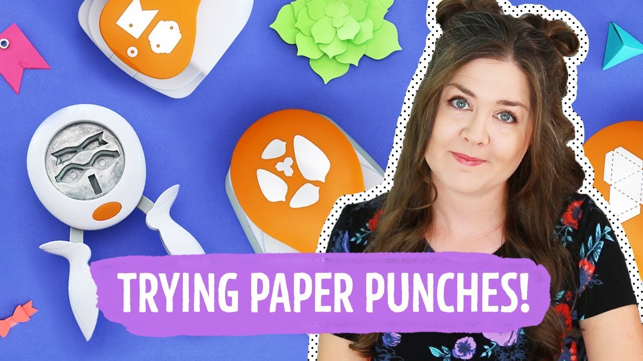 I Tried Fiskars Paper Punches for the First Time! | Sea Lemon