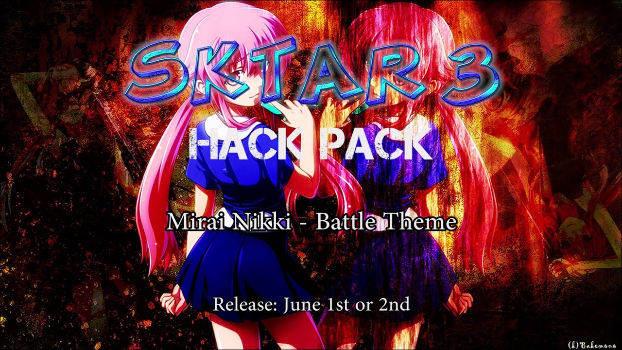 SKTAR 3 Hack Pack Preview - Mirai Nikki