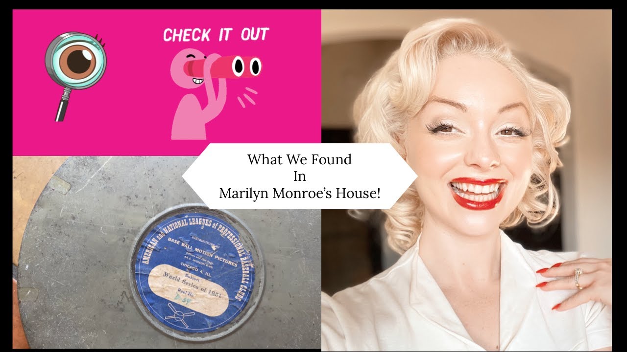 LOOK WHAT I FOUND IN MARILYN MONROE'S HOUSE!