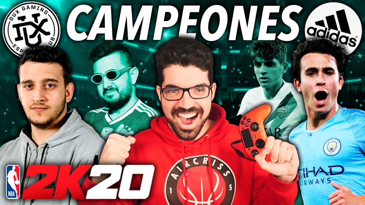 ¡CAMPEONES del TORNEO DUX! NBA 2K20 con Eric García (Manchester City) y Aitorvk11