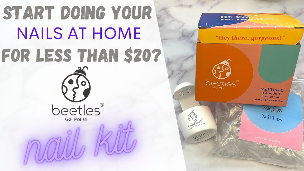 Beetles Nail Tips and Glue Gel Kit - Kiara Sky Dupe?