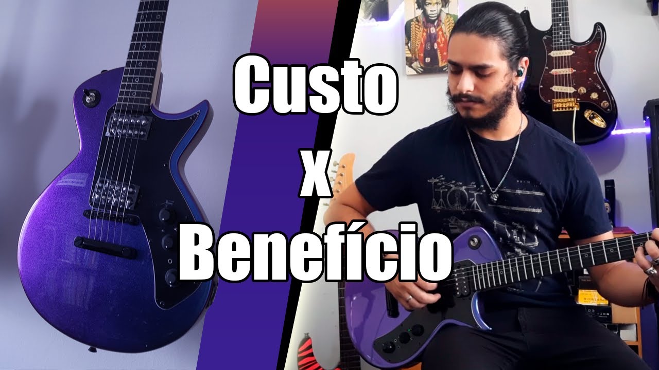 Unboxing & Review Guitarra Sixmart Les Paul (Chameleon blue) - COMPLETO