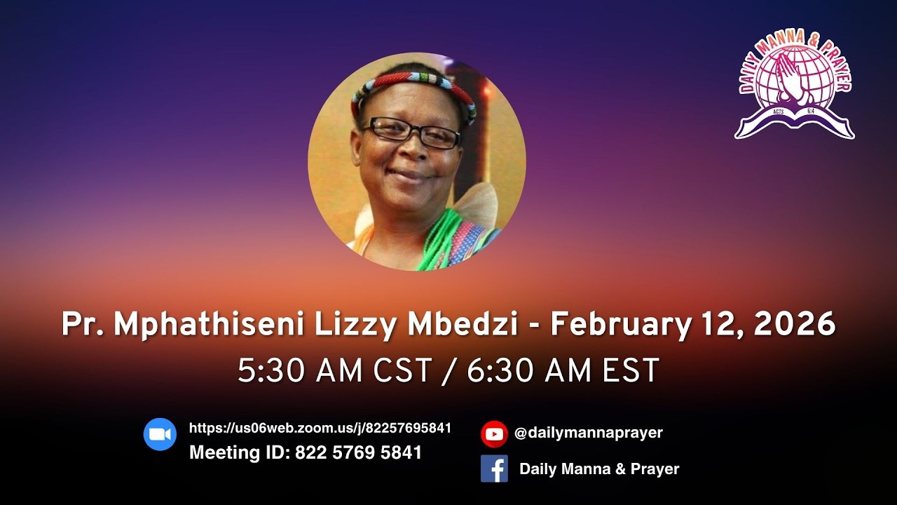 Daily Manna & Prayer February 12, 2026