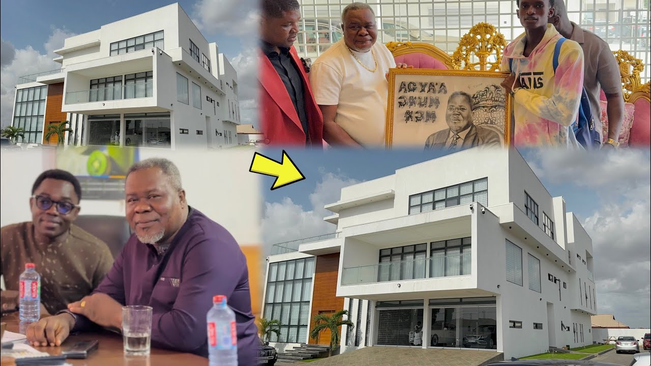 Poverty is Bad😢Full Video of Dr Kwaku Oteng’s Unfinished Million Dollar Mansion in Atasomanso Ksi😬
