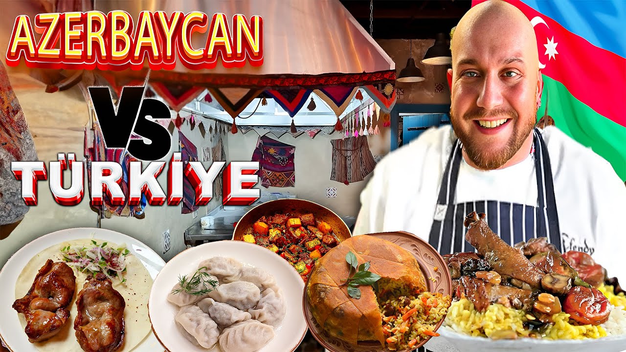 Dünya’nın EN İYİ Yemekleri Hangisi ? Azerbaycan'da Bakü Milli Yemekleri #138