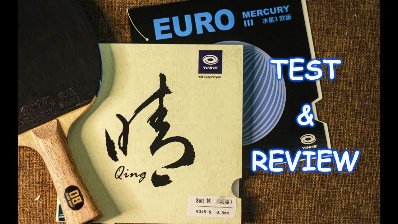 Test & Review Table tennis blade '' DHS 08X ''