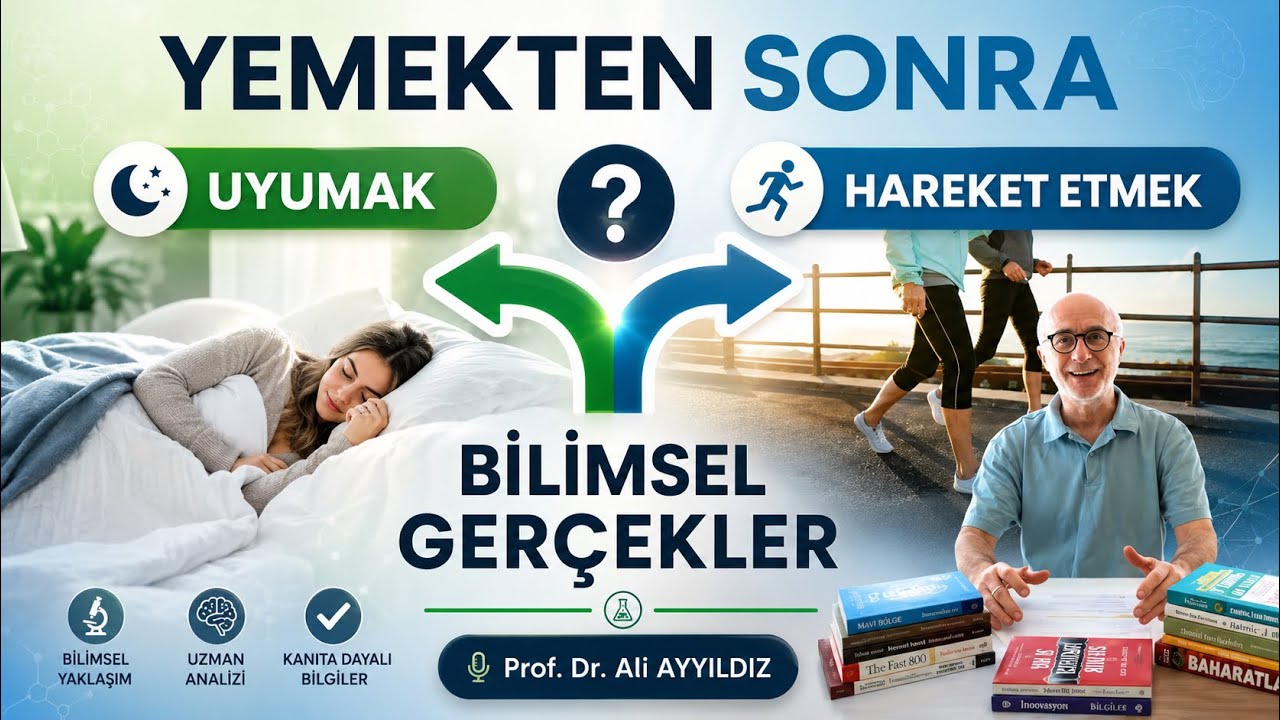 Yemekten Sonra Uyumak mı Hareket Etmek mi? Bilimsel Gerçekler