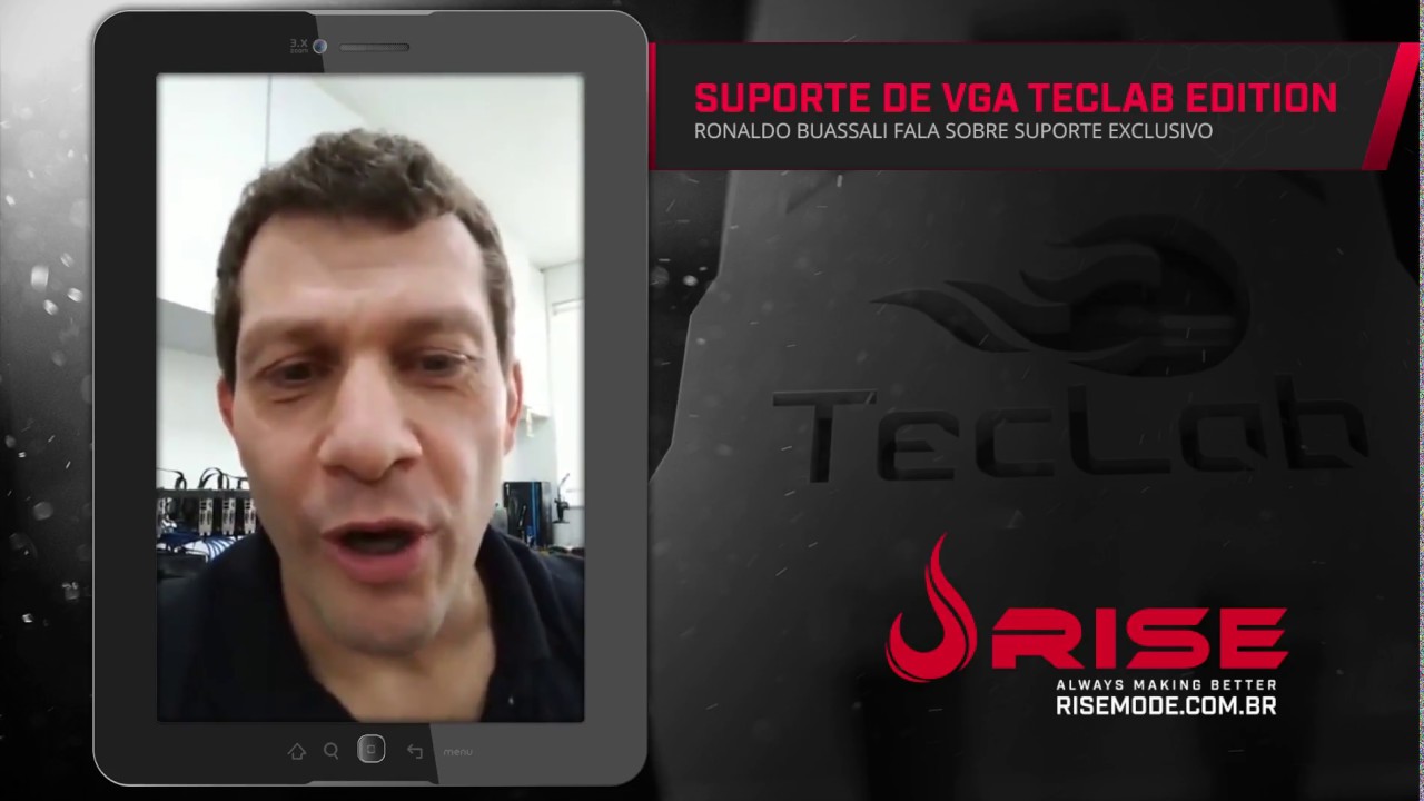 Ronaldo buassali  - SUPORTE PLACA DE V&Iacute;DEO - VGA TECLAB EDITION