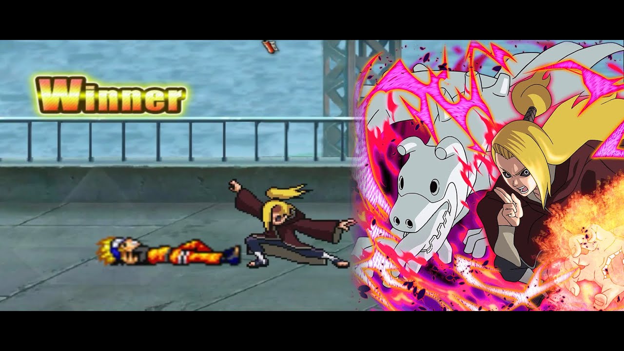 New Reanimated deidara - Bleach Vs Naruto 3.3 [Character Download]