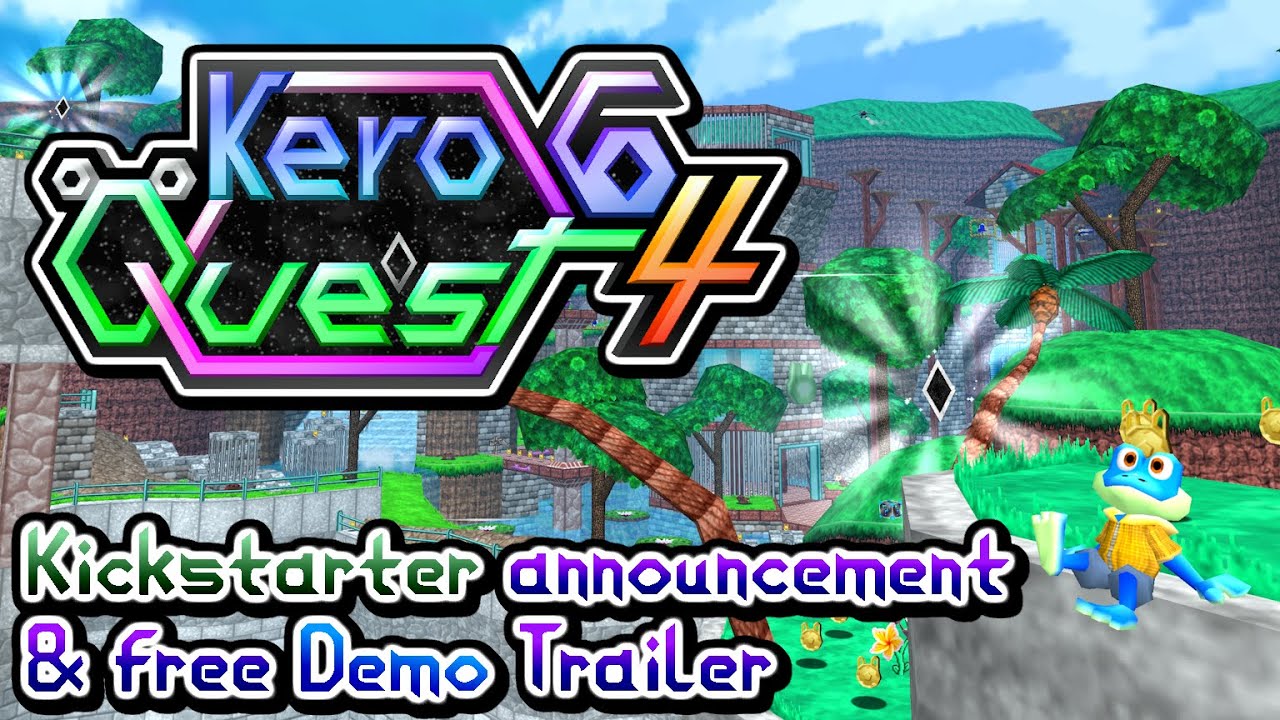Kero Quest 64 - Kickstarter and Demo Announcement Trailer