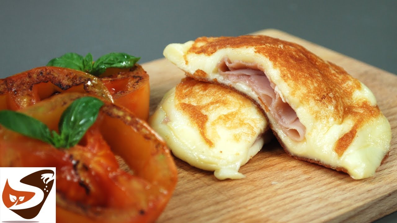 Scamorza e prosciutto in padella e alla piastra - Facile, Veloce  e gustosa – Secondi piatti