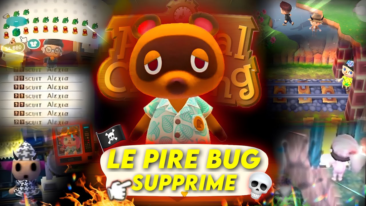 LE PIRE BUG QUI SUPPRIME TON ÎLE DANS ANIMAL CROSSING ! 💥