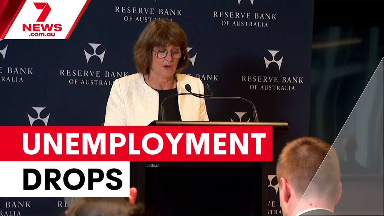 Australian unemployment drops to 4.3% | 7NEWS